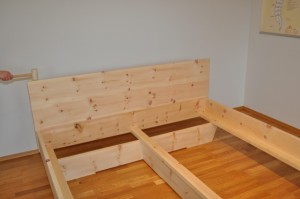 metallfrei Zirbenholzbett Zirbenbett Zirbenmassivholzbett Massivholzbett